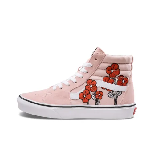Disney x Vans SK8 High Топ Скейтборд Кроссовки Женские Розовые
