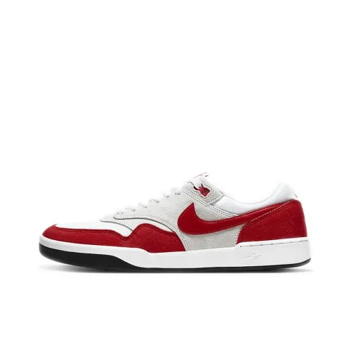 Nike GTS Return PRM Slip-Resistant Abrasion-Resistant Low-Top Skateboard Shoes Unisex White Red
