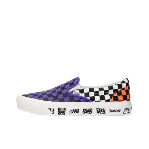 Sneakersnstuff x VANS Era OG L Low Top Скейтборд Кроссовки Unisex Фиолетовый Оранжевый