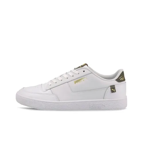 PUMA Ralph Sampson MC POP Low Топ Скейтборд Кроссовки Унисекс Белый Зеленый