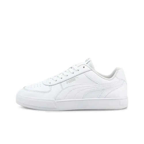 PUMA Caven Low Топ Скейтборд Кроссовки Унисекс Белый