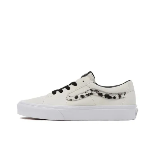 Vans SK8 Мягкий Замша Низкие Кроссовки для Скейтбординга Женские Белые