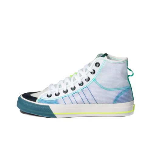 Adidas Originals Nizza Hi Rf Скейтборд Кроссовки Высокие Унисекс