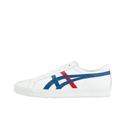 Onitsuka Tiger Fabre BL SFabre BL S DELUXE Низкий Топ Скейтборд Кроссовки Мужские Белый Красный Синий