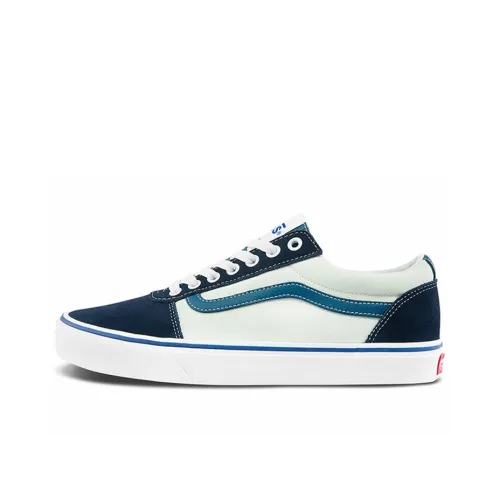 VANS Ward Active Low Top Скейтборд Кроссовки Unisex Синий Белый Morandi Color