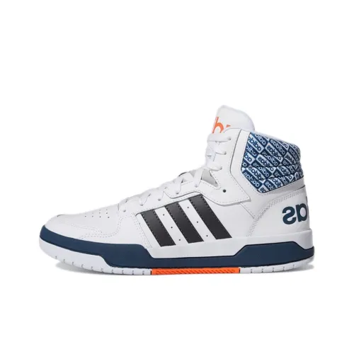 ADIDAS NEO ENTRAP MID Топ Скейтборд Кроссовки Мужские Белый Синий