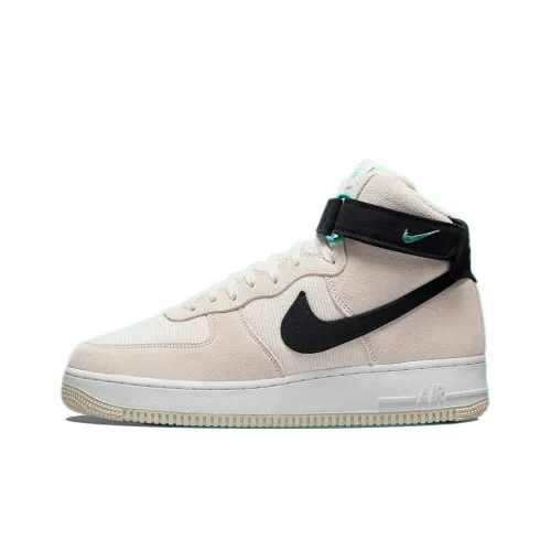 Nike Air FORCE 1 07 L High Топ Скейтборд Кроссовки Мужские Кремовый Бежевый