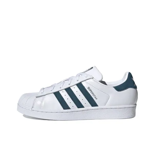 Adidas Originals SUPERSTAR LOW Топ Скейтборд Кроссовки Женские Белые Черные