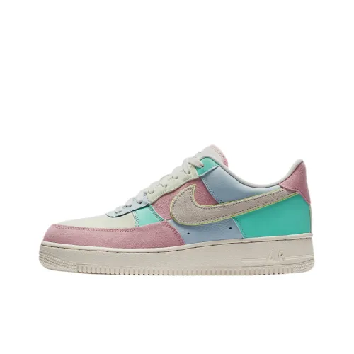 Nike Air FORCE 1 QS Пасха 2018 Покрытие Поддержка Низкий Топ Скейтбординг Кроссовки Унисекс Яркие Яйца