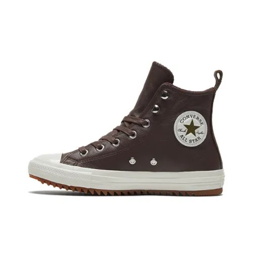 Конверс All Star Series HIKER Высокие Кроссовки для Скейтбординга Женские Кофейного и Черного Цвета