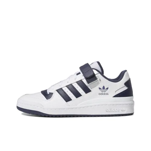 Adidas Originals FORUM Low Топ Скейтборд Кроссовки Унисекс Белый Синий
