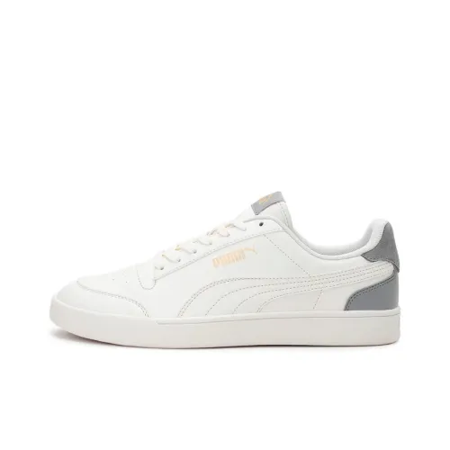 PUMA Shuffle Low Топ Скейтборд Кроссовки Унисекс Белый Серый