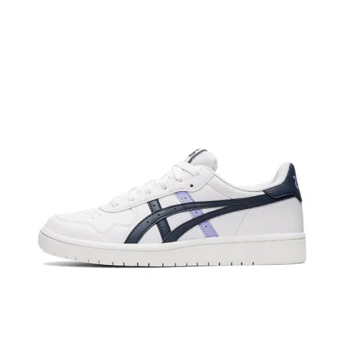 Asics JAPAN S Low Топ Кроссовки для скейтбординга Женские Белые Синие