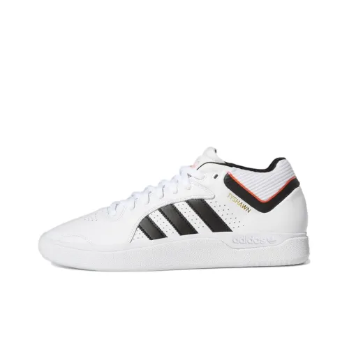 Adidas Originals Tyshawn Tokyo Устойчивые к истиранию низкие скейтбордические кроссовки унисекс белые черные