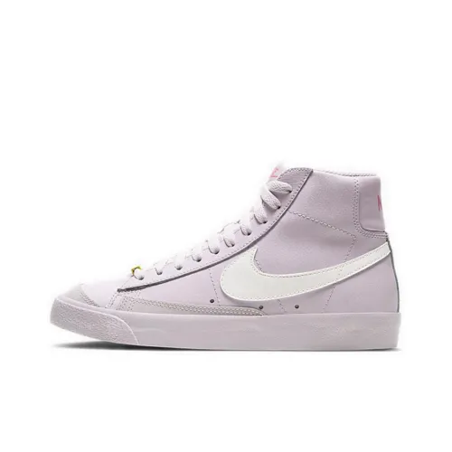 Nike Blazer '77 Slip Resistant Abrasion Resistant MID Топ Скейтборд Кроссовки Женские Фиолетовый