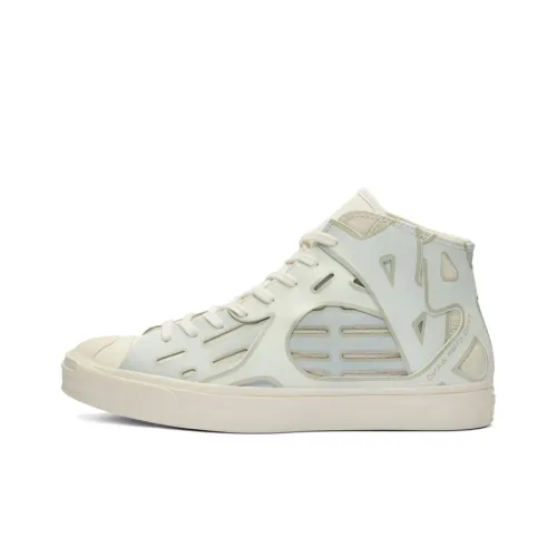 Feng Chen Wang x Converse Jack Purcell противоскользящие устойчивые к истиранию MID топ скейтборд обувь унисекс белый серый