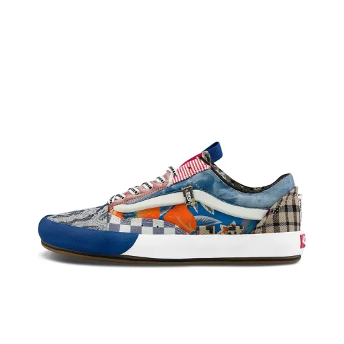 Vans Old Skool Collection Кепка Низкий Топ Скейтборд Кроссовки Унисекс Синий Colorful