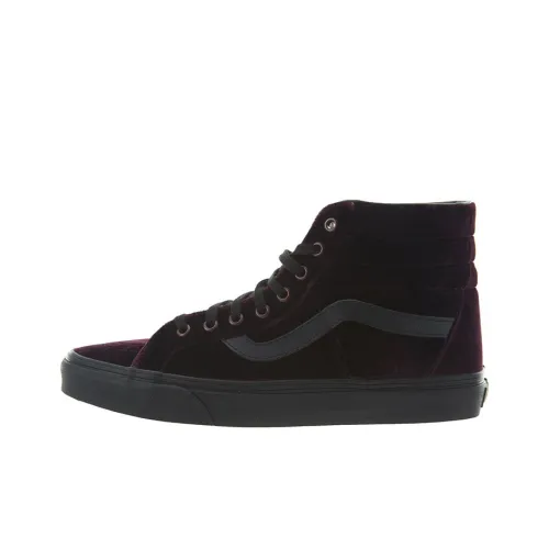 Vans SK8 Reissue High Топ Скейтборд Кроссовки Унисекс Бордовый