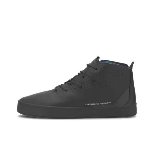 PUMA PORSCHE DESIGN Meister MID Топ Скейтборд Кроссовки Мужские Черные
