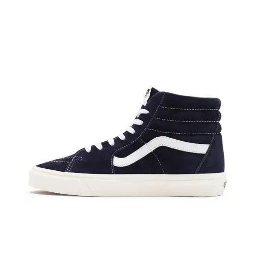 VANS SK8 High Топ Скейтборд Кроссовки Унисекс Глубокий Синий Sea