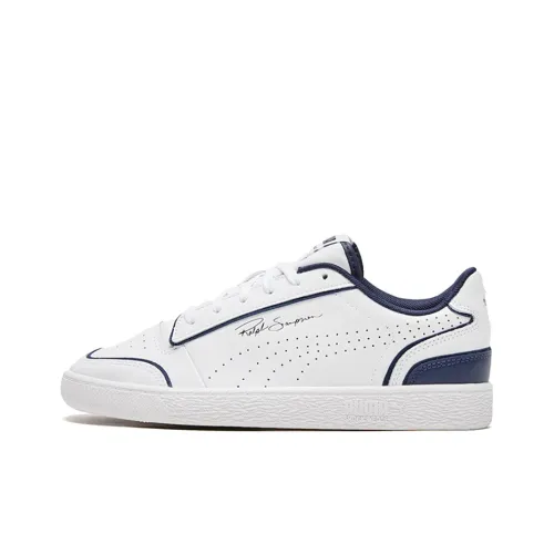 PUMA Ralph Sampson Lo Perf OUTLINE Low Топ Скейтборд Кроссовки Унисекс Белый Черный