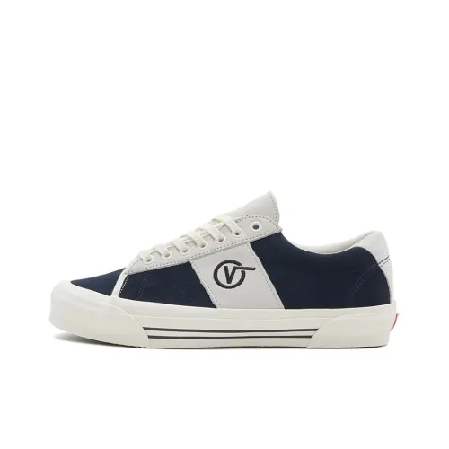 VANS SID L Low Топ Скейтборд Кроссовки Унисекс Синий Белый