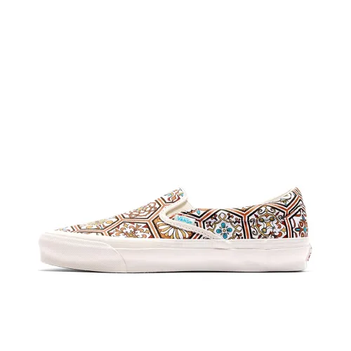 KITH x Vans Slip On Low Top Скейтборд Кроссовки Унисекс Коричневый
