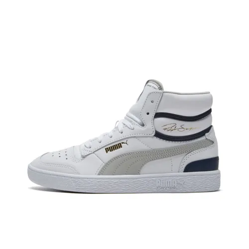 PUMA Ralph Sampson MID Термический Легкий MID Топ Скейтборд Кроссовки Унисекс Белый
