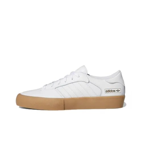 Adidas Originals Matchbreak Super Slip-Resistant Low Top Скейтборд Кроссовки Унисекс Белый