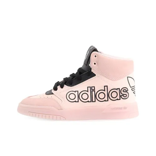 Adidas Originals Drop Step XL Slip-resistant Abrasion-resistant MID Топ Скейтборд Кроссовки Женские Розовый Черный