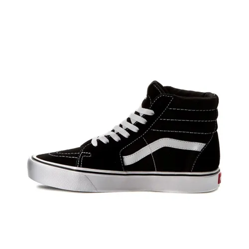 VANS SK8 Лайт Высокие Кроссовки для Скейтбординга Унисекс Черный Белый