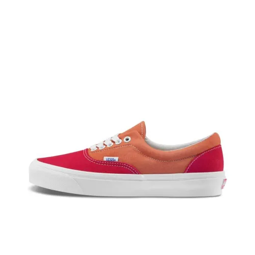 Vans OG L Lightweight Low Skateboard Shoes Unisex Orange Red Ванс OG L Легкие Низкие Скейтборд Кроссовки Унисекс Оранжевый Красный