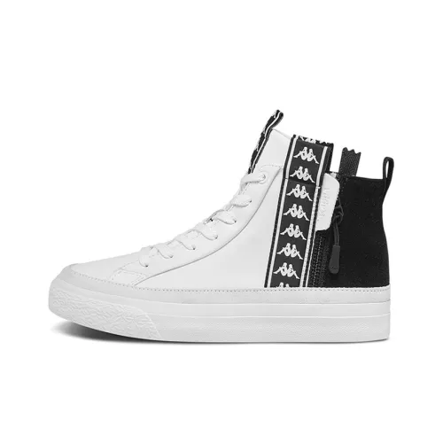 KAPPA BANDA Высокие Кроссовки для Скейтбординга Унисекс Черный Белый