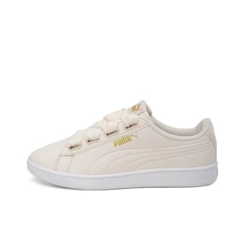 PUMA Vikky v2 Ribbon Core Low Top Скейтборд Кроссовки Женские Светло-Розовые