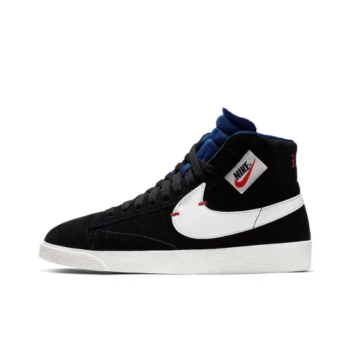 Nike Blazer Rebel MID Топ Скейтборд Кроссовки Женские Черные