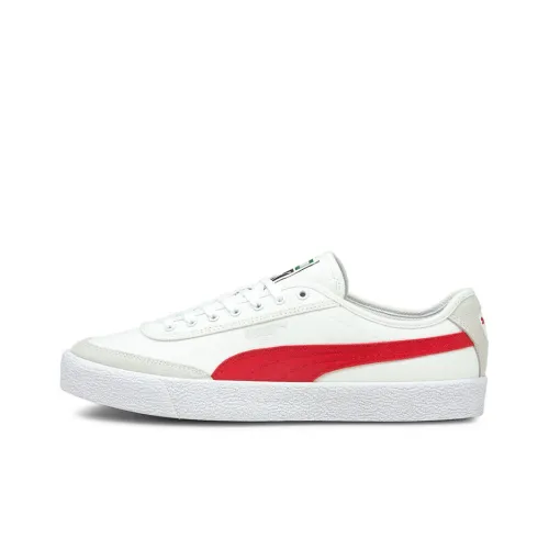PUMA Oslo Vulc CVS Low Топ Скейтборд Кроссовки Унисекс Белый Красный