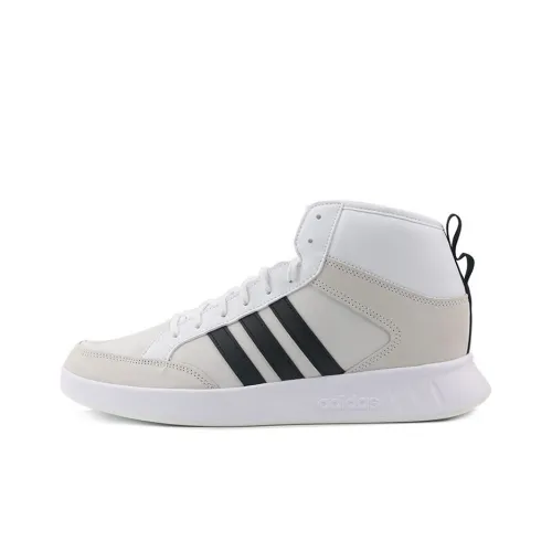 Adidas Court80s MID Покрытие MID Топ Скейтборд Кроссовки Унисекс Белый