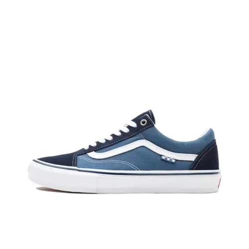VANS Old Skool Skate Low Топ Кроссовки для скейтбординга Унисекс Морской синий