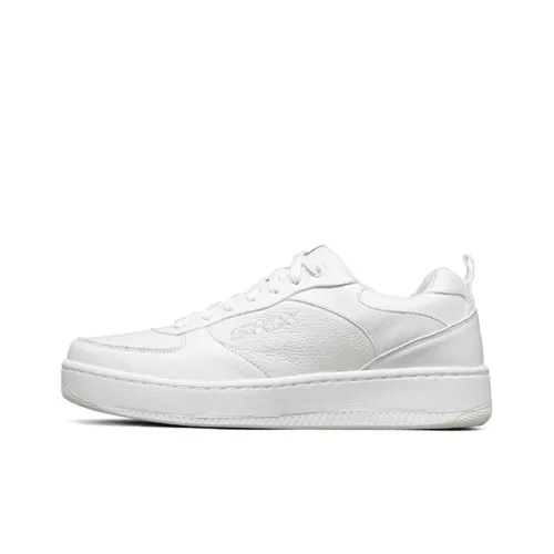 Skechers Sport Court 92 Low Топ Скейтборд Кроссовки Мужские Белые