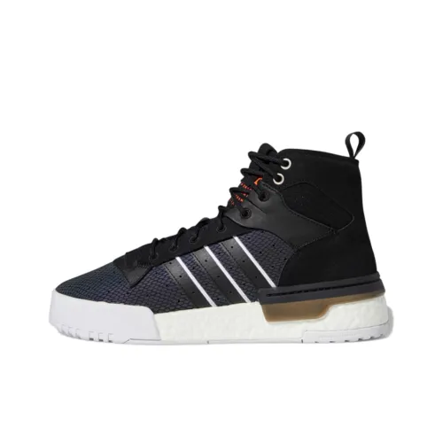 Adidas Originals Rivalry RM High Топ Скейтборд Кроссовки Мужские Черные