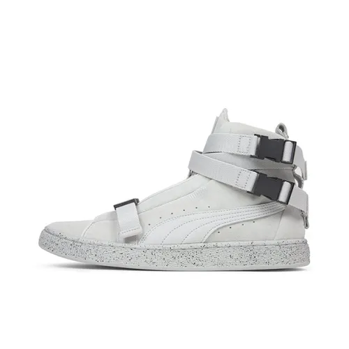 The Weeknd X PUMA Suede Glacier GREY Высокие Кроссовки для скейтбординга Унисекс Серый