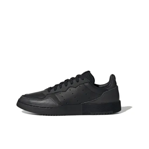 Adidas Originals Super Court Non Slip Легкие Низкие Кроссовки для скейтбординга Унисекс Черные