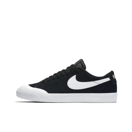 Nike Blazer SB ZOOM XT Low Топ Скейтборд Кроссовки Унисекс Черный Белый