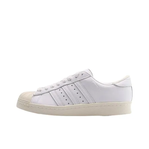 Adidas Originals Superstar 80s Recon Pack Low Skateboard Shoes Unisex White Adidas Originals Superstar 80s Recon Пачка Низкие Скейтборд Кроссовки Унисекс Белый