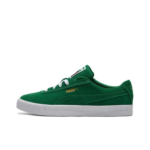 PUMA Palma Sd Palma Sd Low Топ Скейтборд Кроссовки Унисекс Зеленый Белый