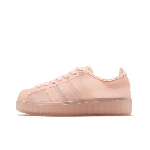 Adidas Originals Superstar Jelly Low Топ Кроссовки для скейтбординга Женские Розовые