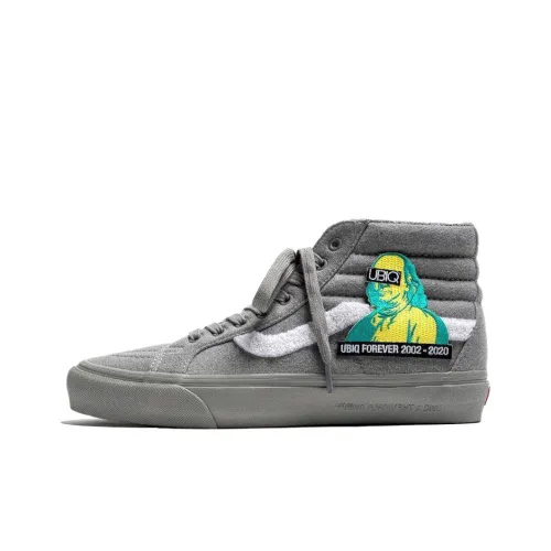 Ubiq x Vans SK8 HI Vlt LX 'The Perfect V' Высокие Кроссовки для скейтбординга Unisex Серый