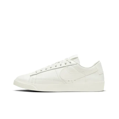 Nike Blazer LE Slip Resistant Abrasion Resistant Легкий Низкий Топ Кроссовки для скейтбординга Женские Белые