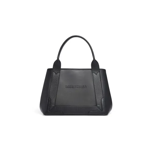 Balenciaga Гладкая Телячья Кожа Сумка Маленькая Женская Морской Синий