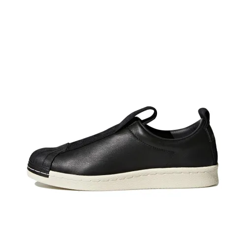 Adidas Originals SUPERSTAR BW3S Slip-on Low Top Скейтборд Кроссовки Женские Черный Белый